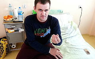 Ukrainiec postrzelony na Majdanie wyszedł ze szpitala